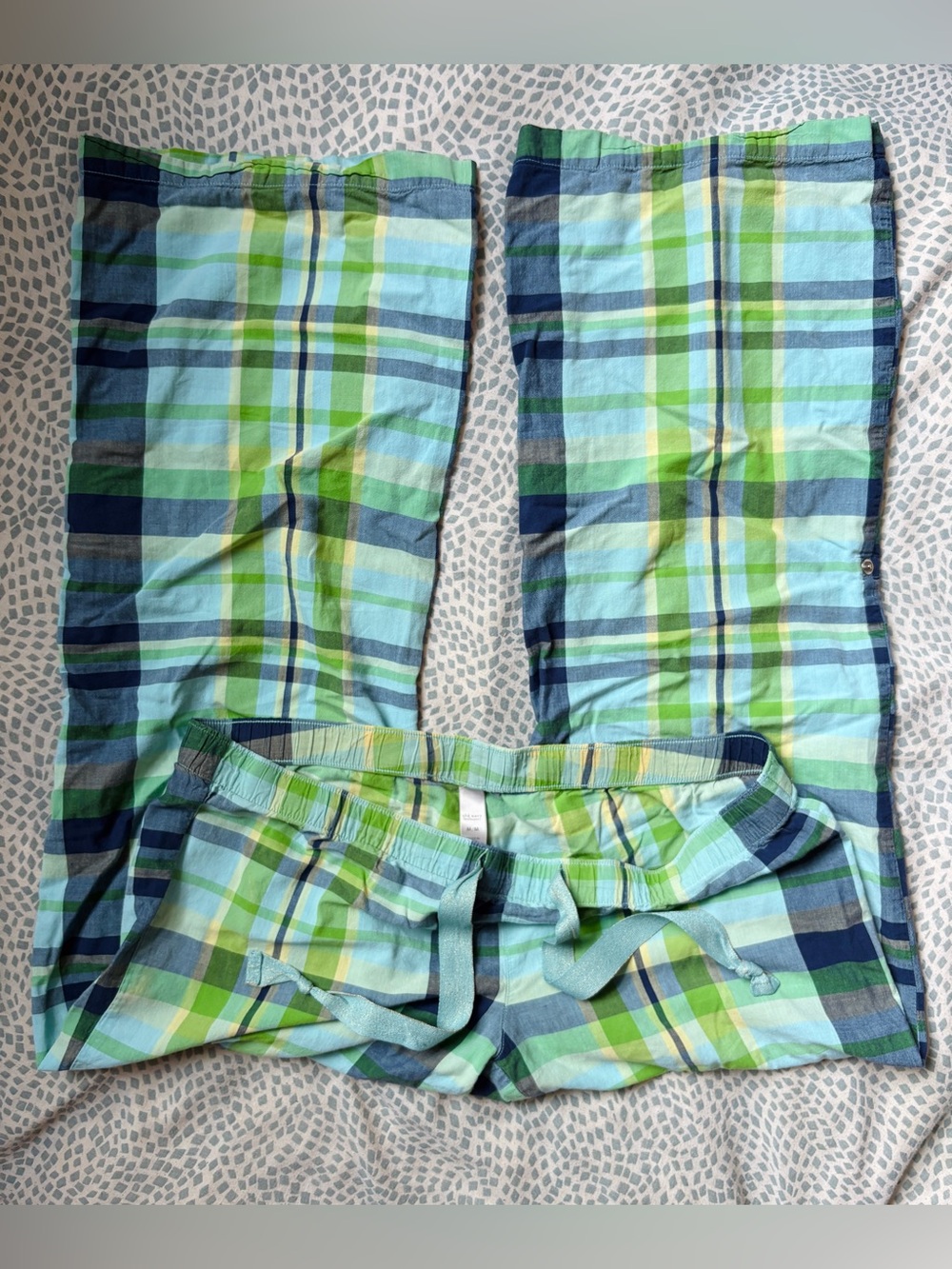 Vintage plaid pyjama Pants